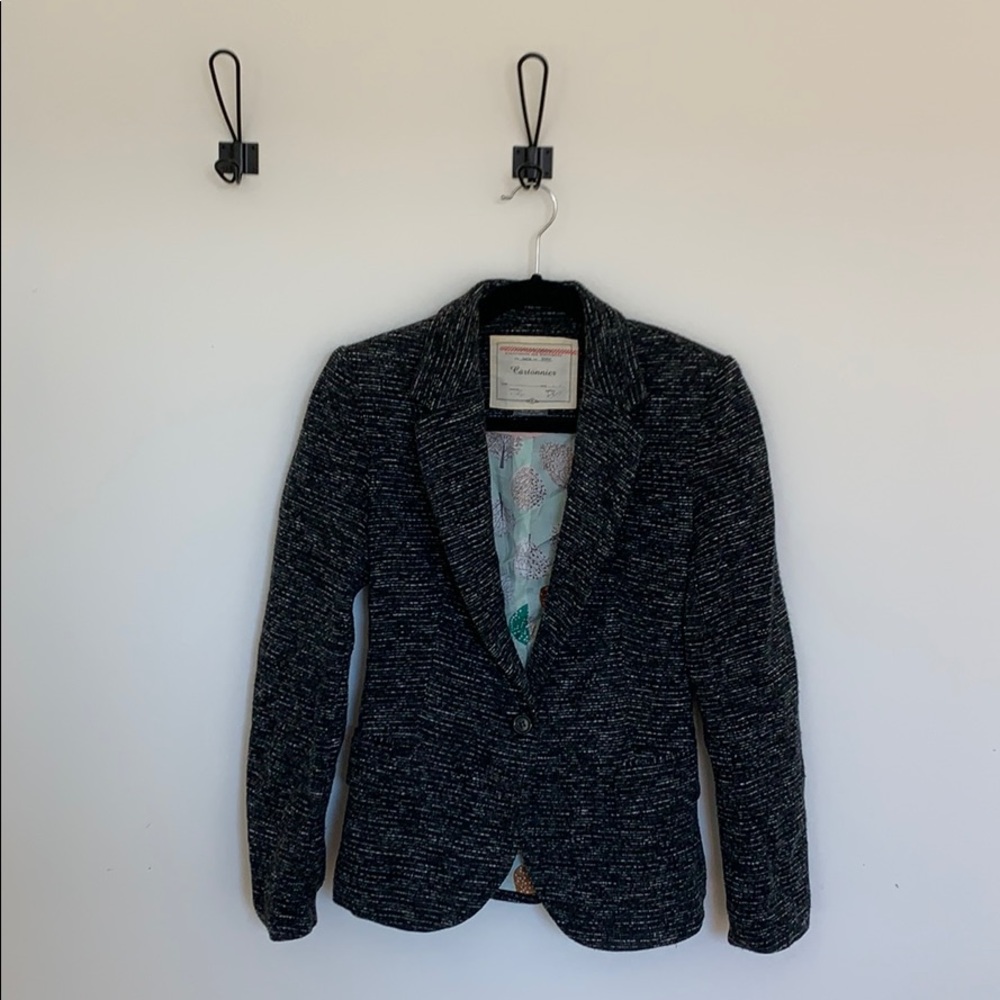 Anthropologie Black Blazer - Cartonnier Blazer